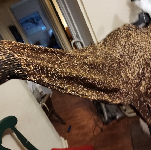 Pierre Cardin 80s Dolman sleeve metallic sweater‎ L NWT - Picture 8 of 13